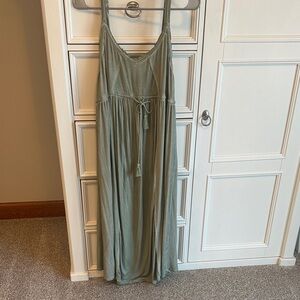 POL Sage Green Maxi Dress